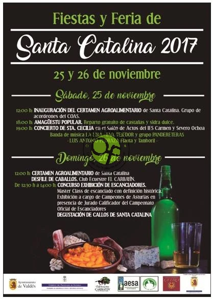 Fiestas y Feria de Santa Catalina 2017 en Luarca