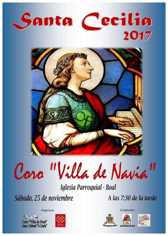 Concierto de Santa Cecilia 2017 en Boal