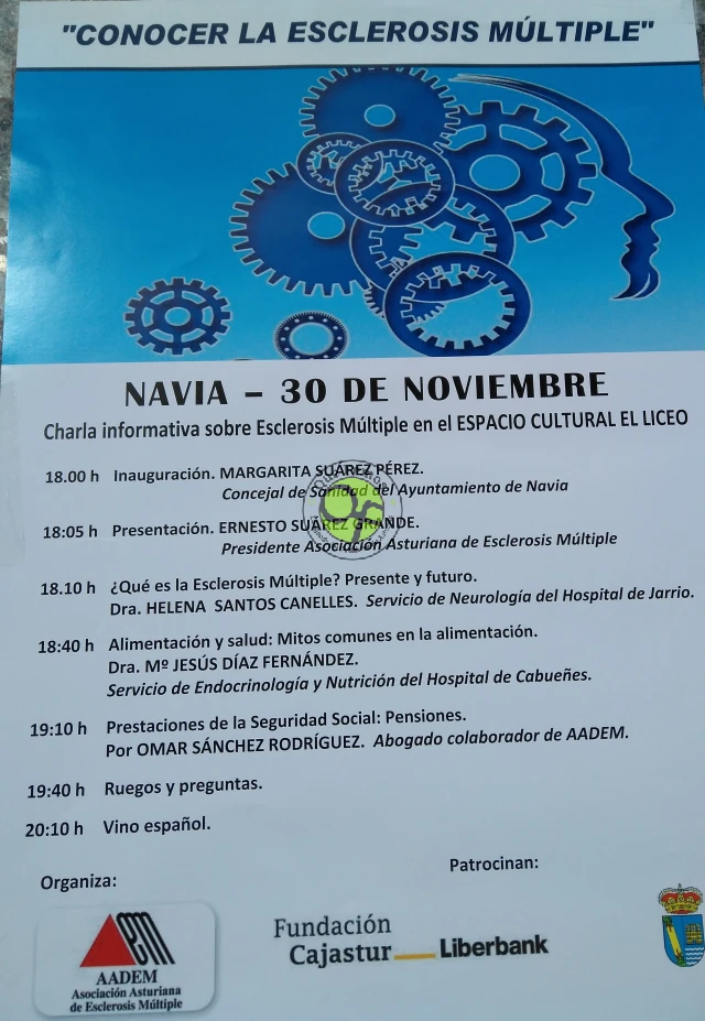 Charla informativa en Navia: 