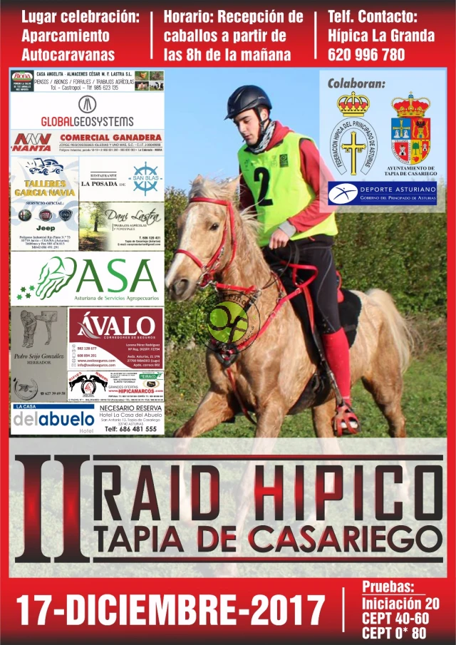 II Raid Hípico de Tapia de Casariego 2017