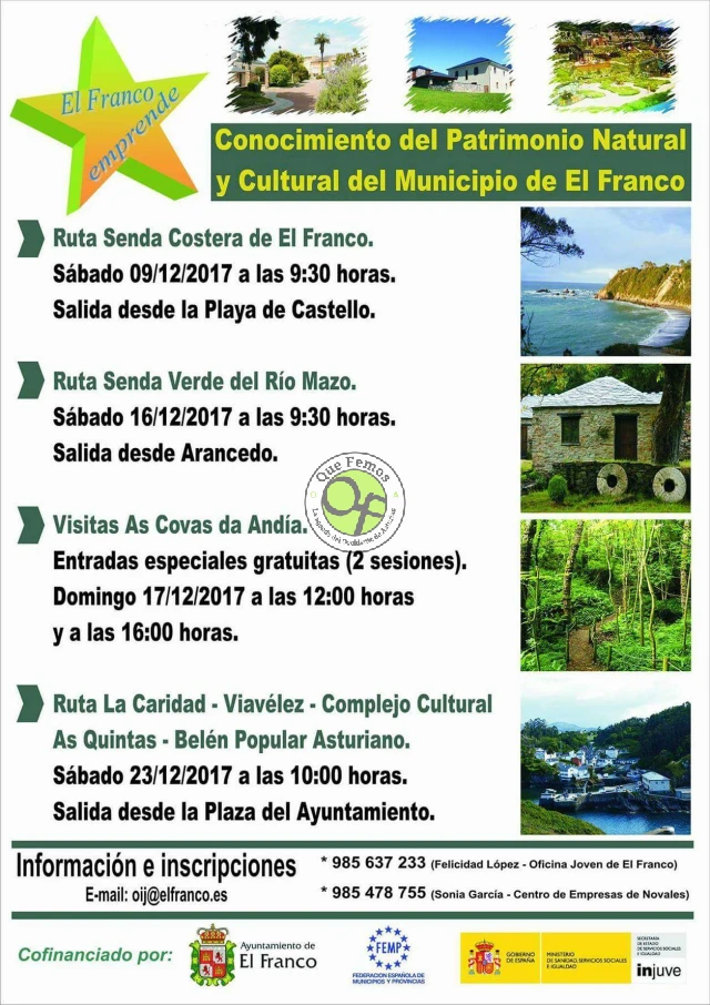 Rutas por el patrimonio natural y cultural de El Franco