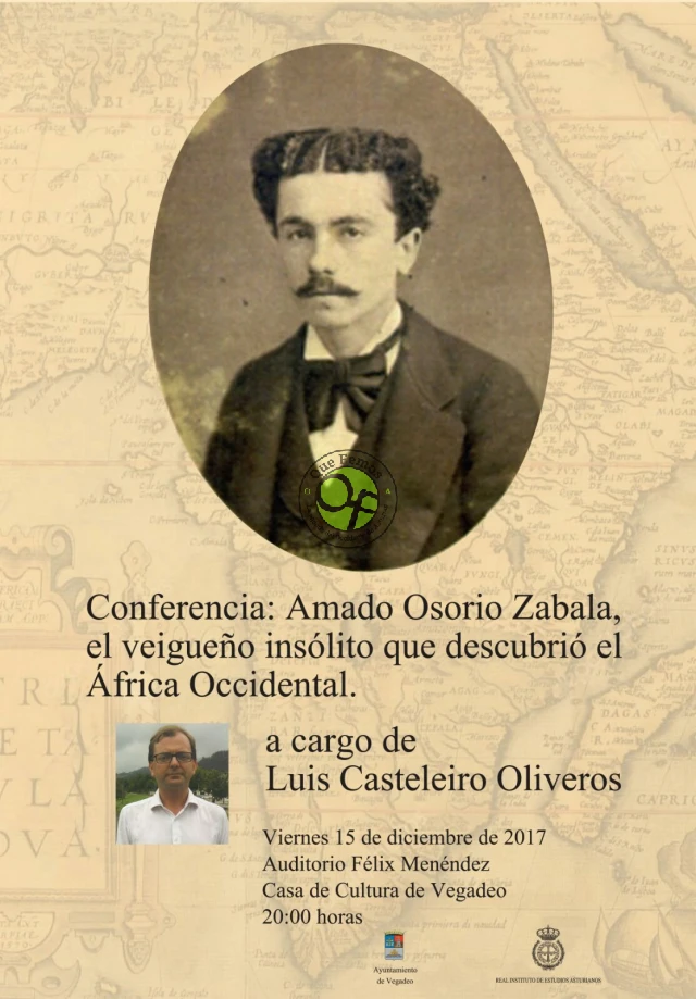 Conferencia sobre Amado Osorio Zabala en Vegadeo