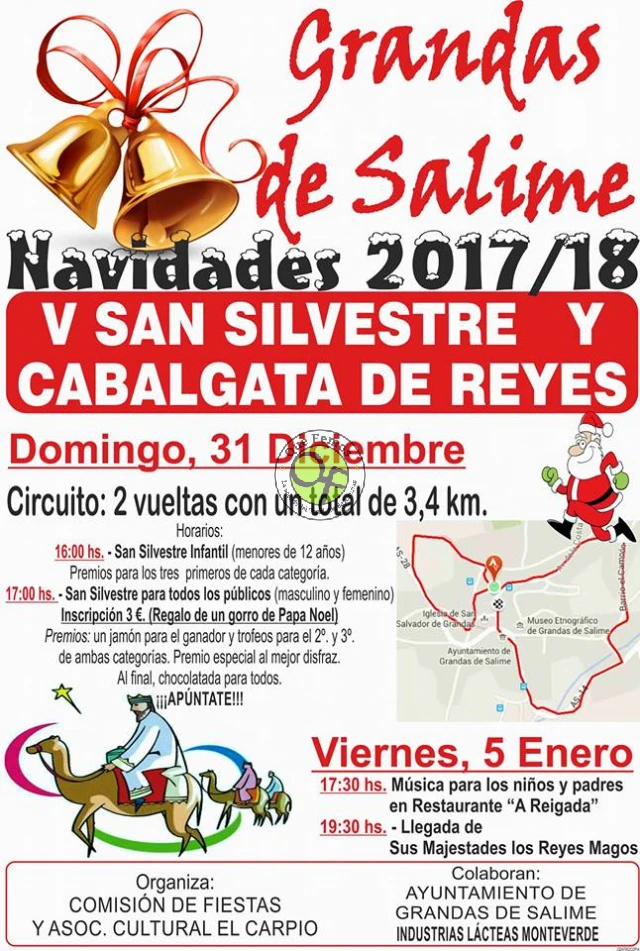 Cabalgata de Reyes Magos 2018 en Grandas