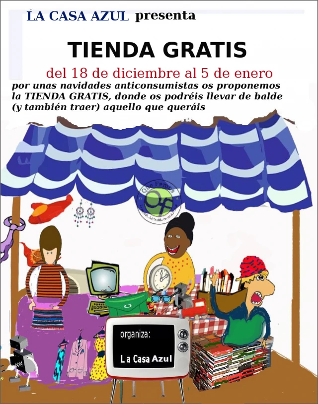 Tienda gratis en La Casa Azul