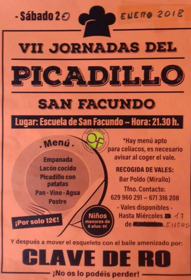 VII Jornadas del Picadillo 2018 en San Facundo