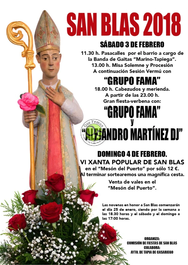 Fiestas de San Blas 2018 en Tapia de Casariego