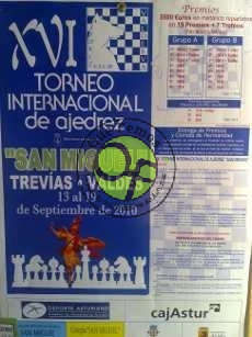 XVI Torneo Internacional de Ajedrez 