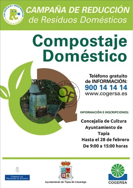 Campaña de Compostaje Doméstico 2018 en Tapia