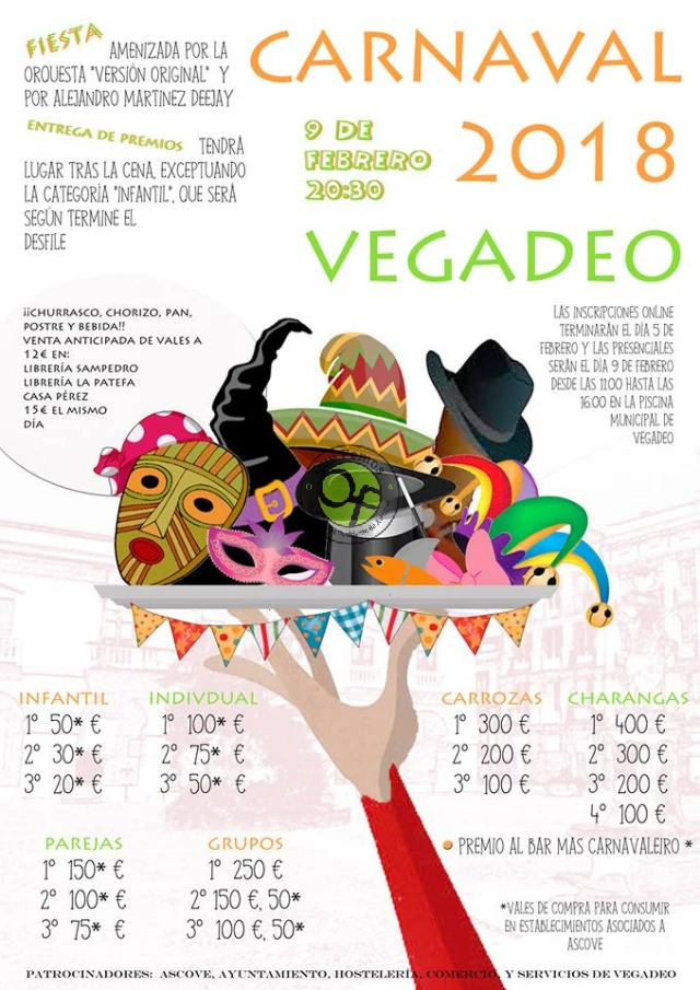 Carnaval 2018 en Vegadeo