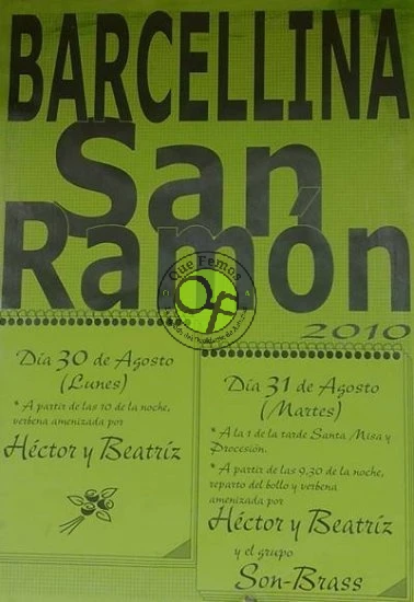 Fiestas de San Ramón en Barcellina