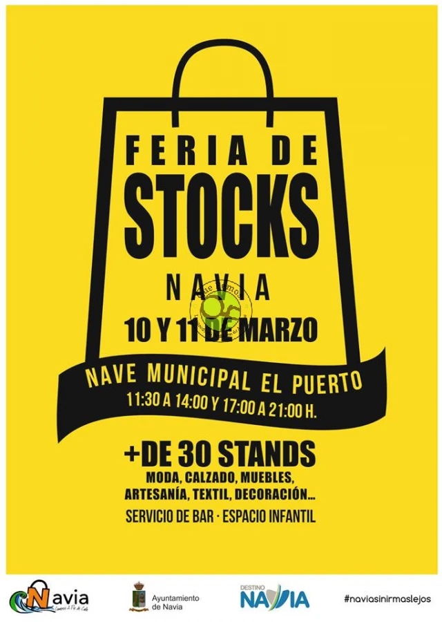 Feria de Stocks en Navia: marzo 2018