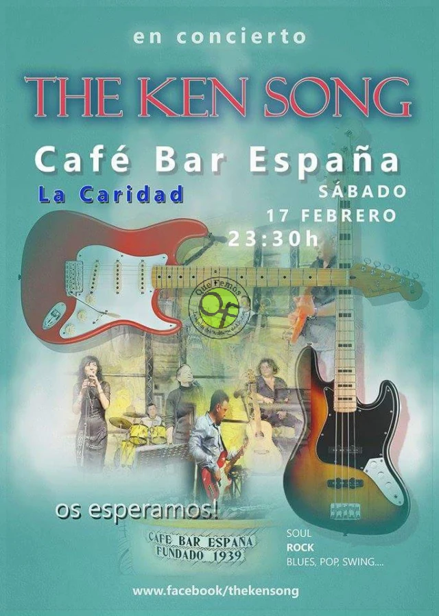 The Ken Song actuará en A Caridá