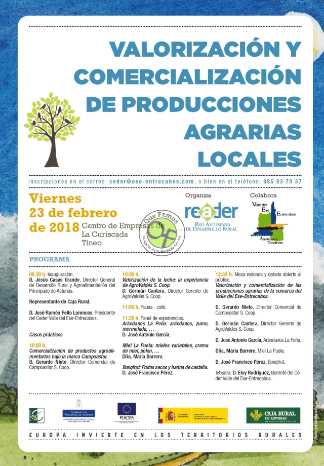 Jornada de Valoración y Comercialización de Producciones Agrarias Locales en Tineo