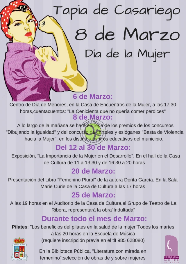 Día de la Mujer 2018 en Tapia de Casariego