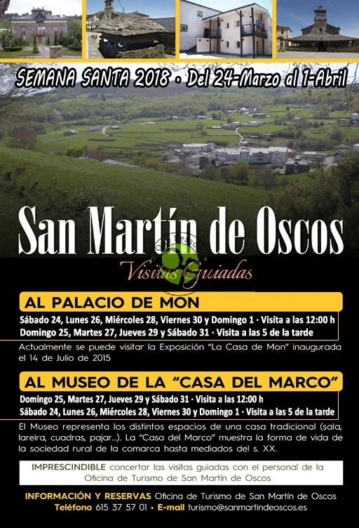 Esta Semana Santa, visita San Martín de Oscos