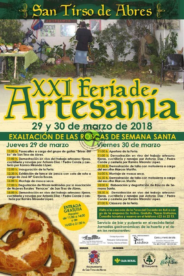 XXI Feria de Artesanía en San Tirso de Abres 2018