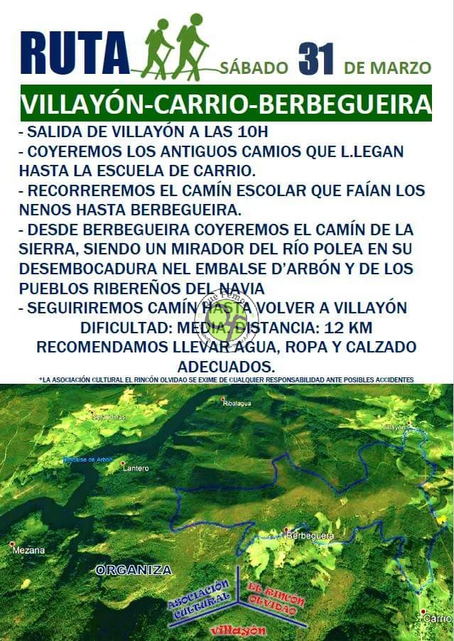 El Rincón Olvidao organiza una ruta por Villayón