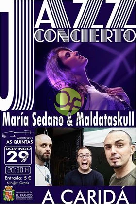 Concierto de María Sedano y Maldataskull en A Caridá