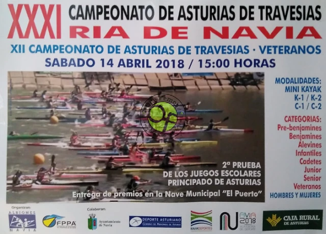 XXXI Campeonato de Asturias de Travesías Ría de Navia 2018
