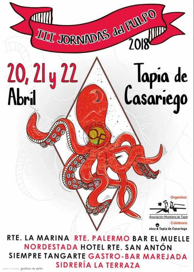 III Jornadas del Pulpo 2018 en Tapia de Casariego