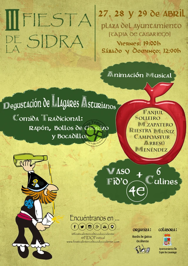 III Fiesta de la Sidra 2018 en Tapia de Casariego