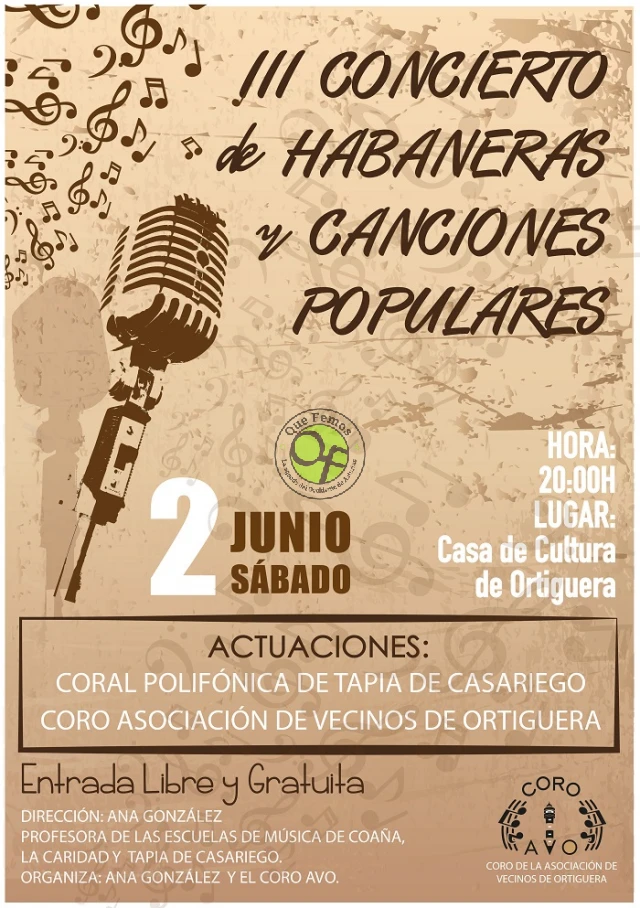 III Concierto de Habaneras y Canciones Populares en Ortiguera