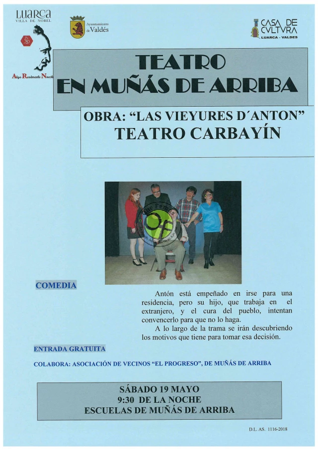 Teatro en Muñás de Arriba: 
