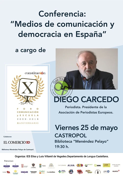 Diego Carcedo ofrece la conferencia 