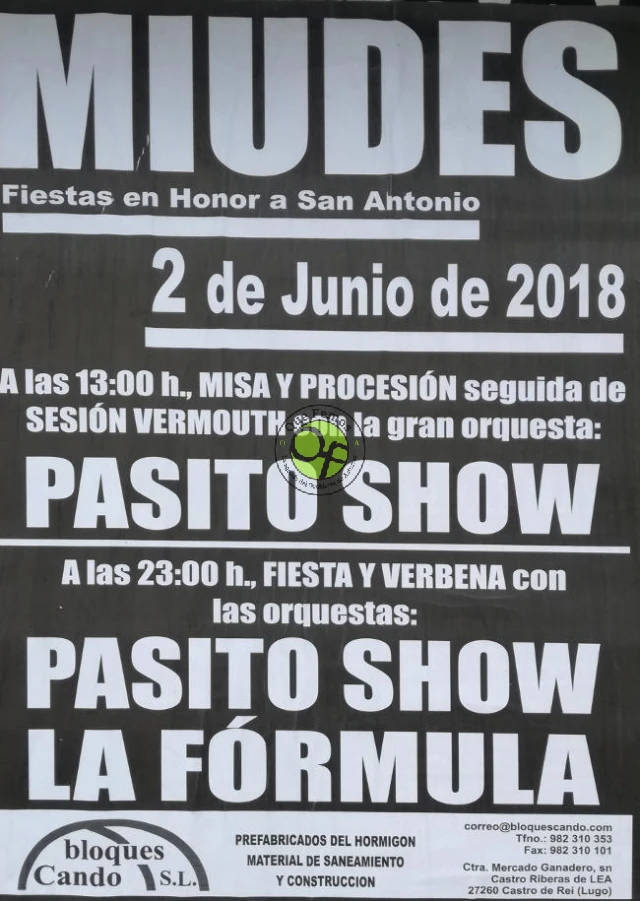 Fiestas de San Antonio 2018 en Miudes