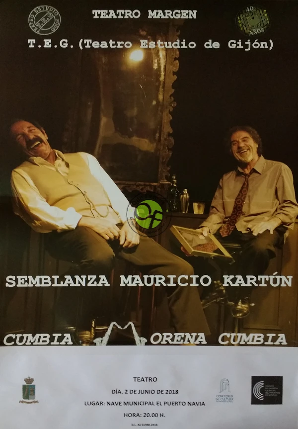La Compañía de Teatro Margen ofrecerá una Semblanza a Mauricio Kartún en Navia