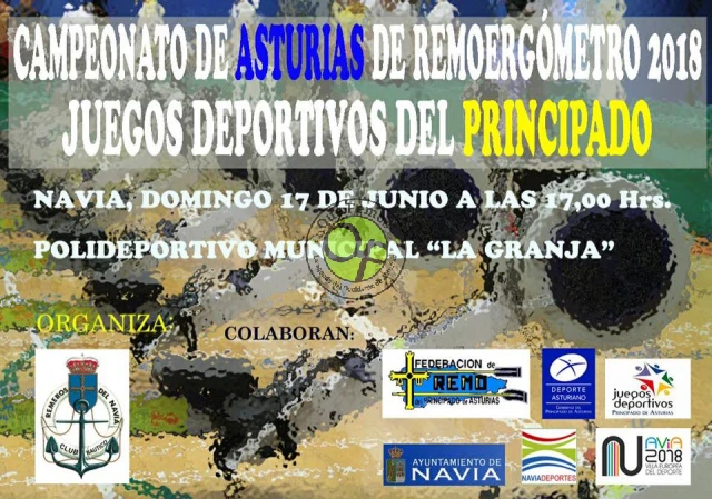 Campeonato de Asturias de Remoergómetro 2018 en Navia