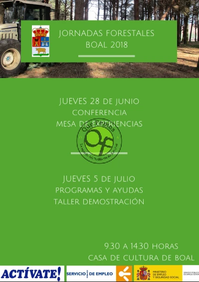 Jornadas Forestales 2018 en Boal