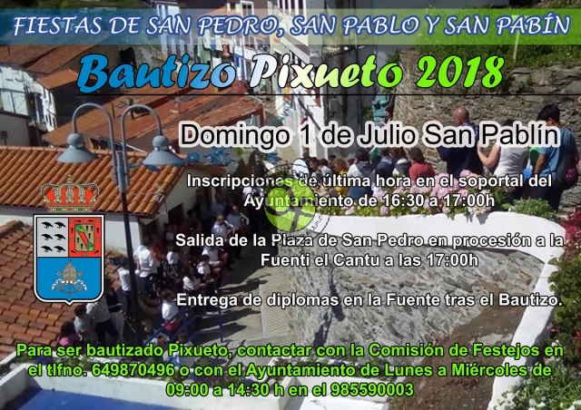 Cudillero celebra el Bautizo Pixueto 2018