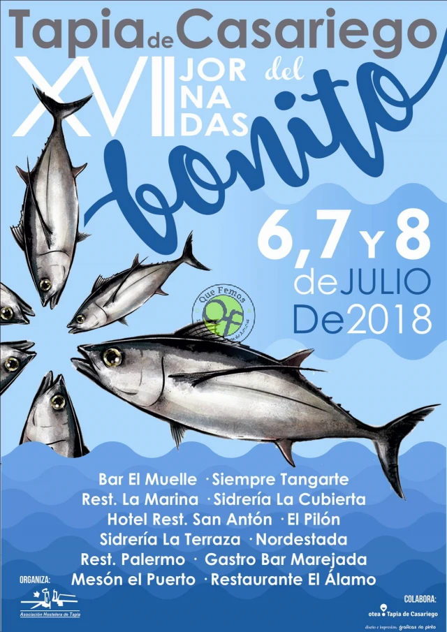 XVII Jornadas del Bonito 2018 en Tapia de Casariego