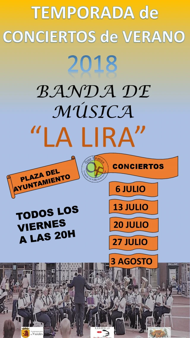Conciertos de verano de la Banda de Música La Lira