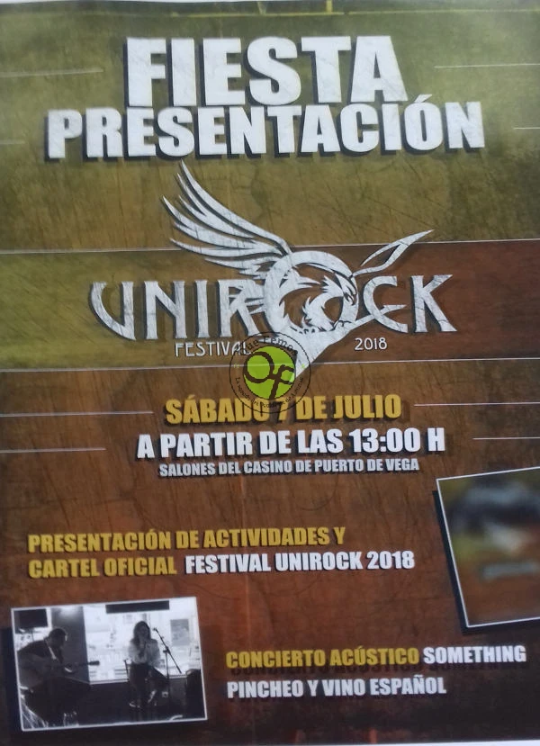 Fiesta de presentación del Festival Unirock 2018