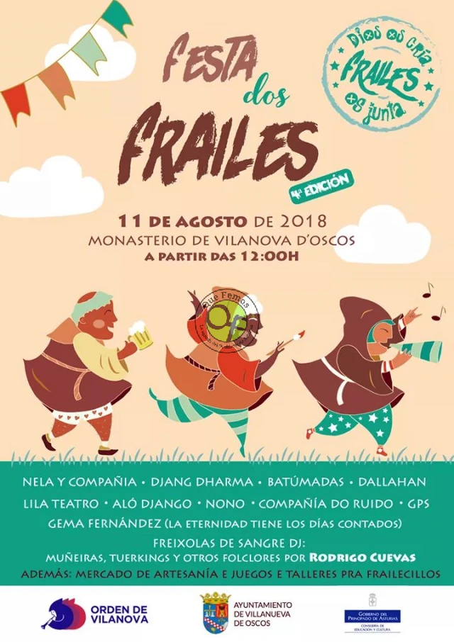 IV Festa dos Frailes en Villanova d'Oscos 2018