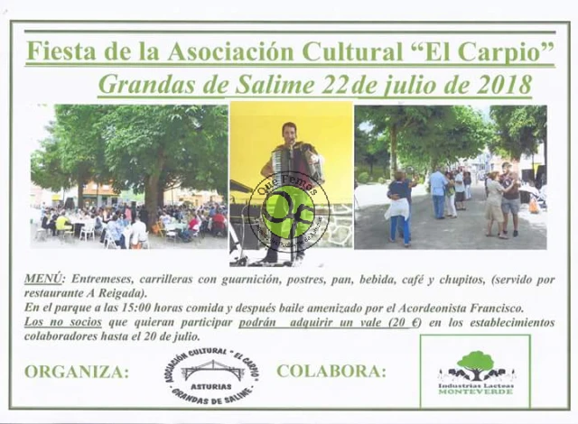Fiesta de la Asociación Cultural El Carpio 2018
