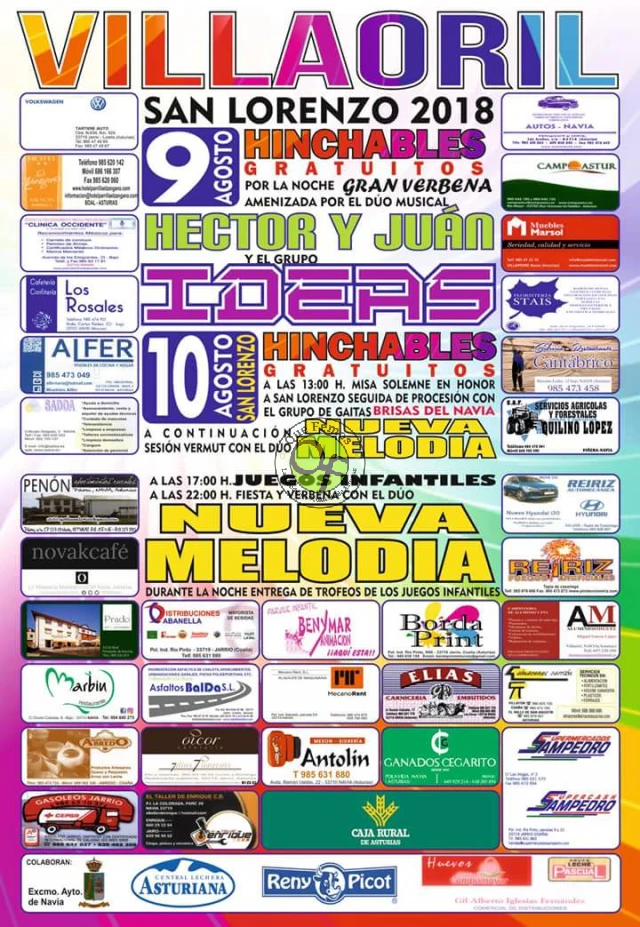 Fiestas de San Lorenzo 2018 en Villaoril