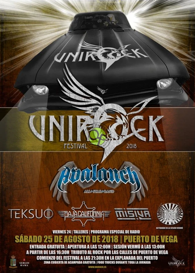 Festival Unirock 2018 en Puerto de Vega