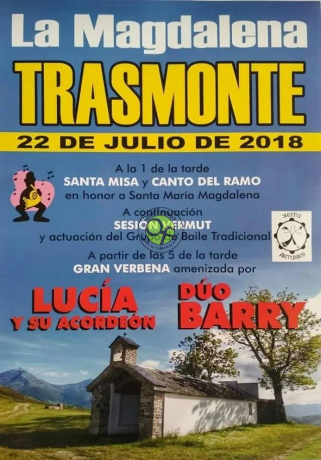 Fiesta de la Magdalena 2018 en Trasmonte