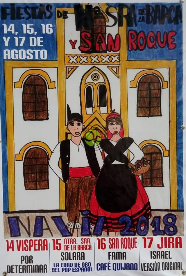Fiestas de Nuestra Señora de la Barca y San Roque 2018 en Navia