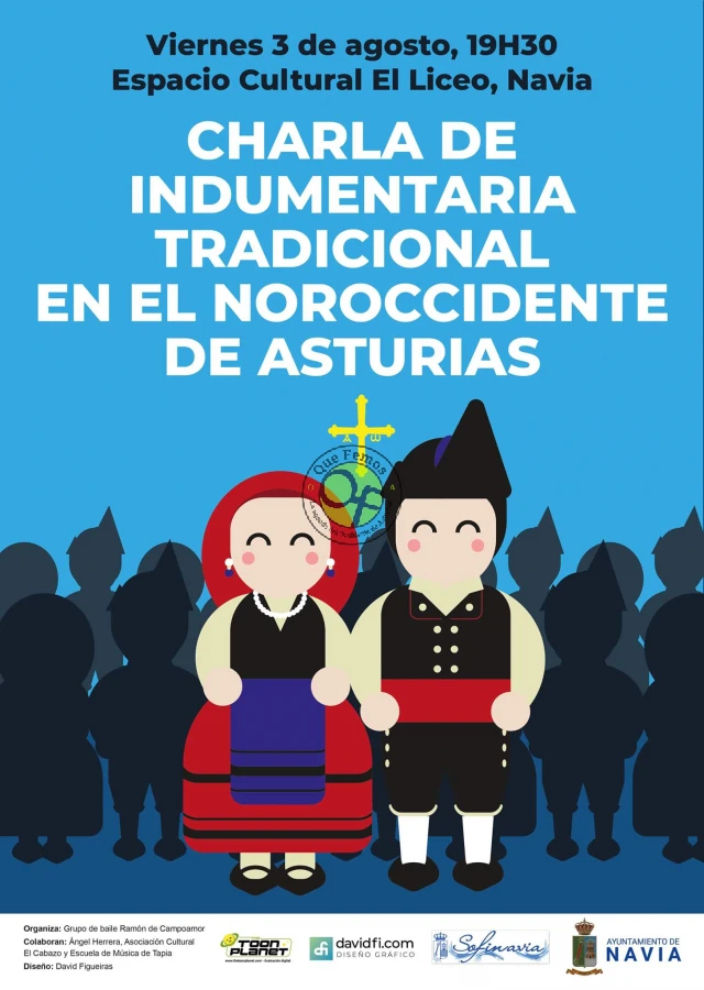Charla sobre indumentaria tradicional en el noroccidente de Asturias