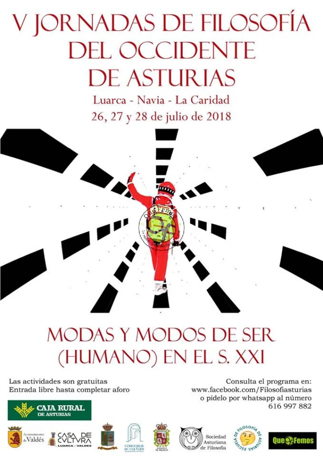 V Jornadas de Filosofía del Occidente de Asturias 2018