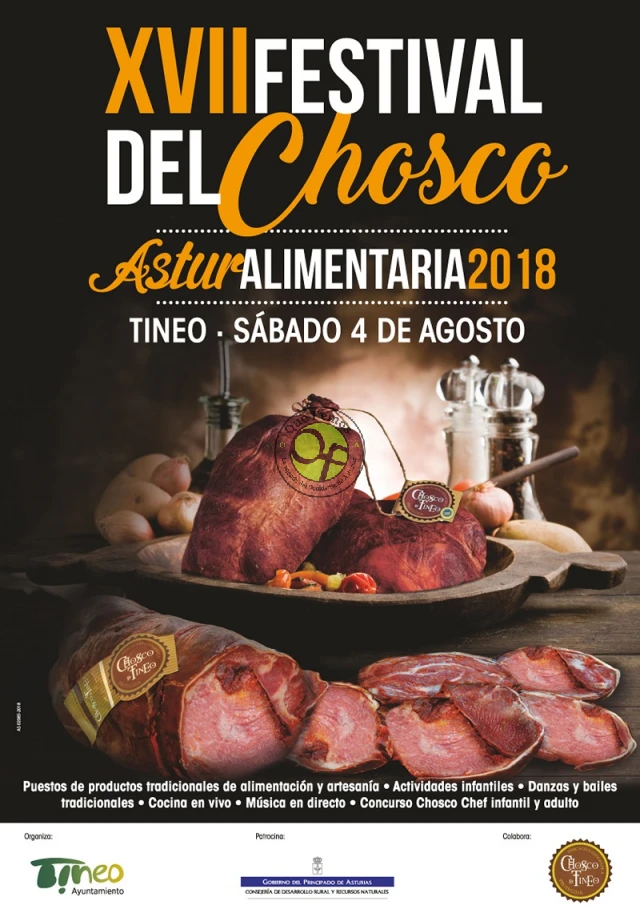 Concurso de Recetas con Chosco: Choscochef 2018 en Tineo