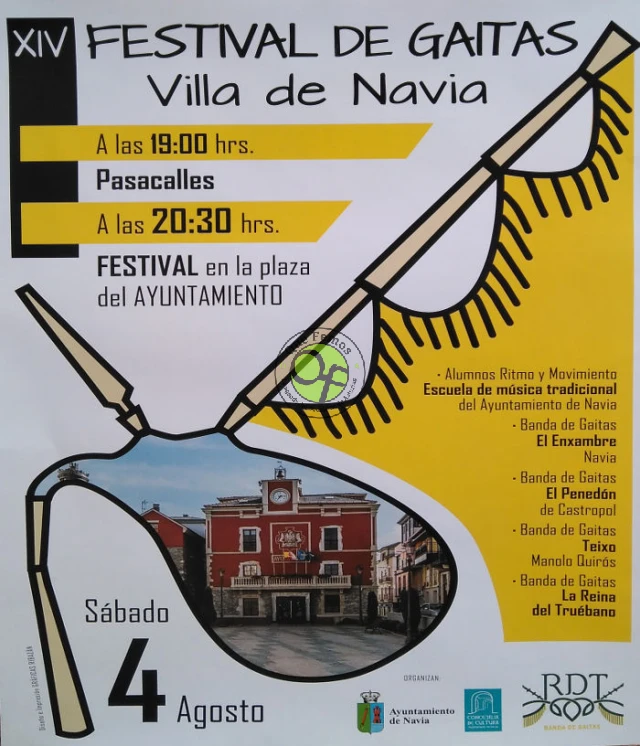 XIV Festival de Gaitas Villa de Navia 2018