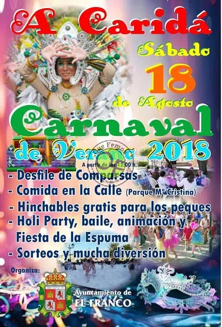 Carnaval de Verano 2018 en A Caridá