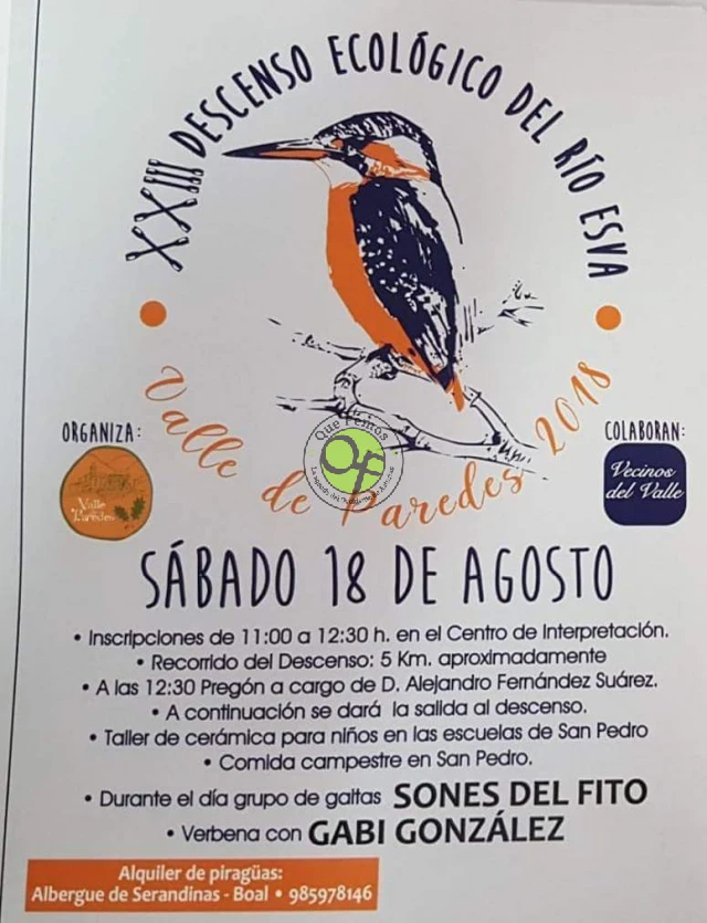 XXIII Descenso Ecológico del Río Esva 2018