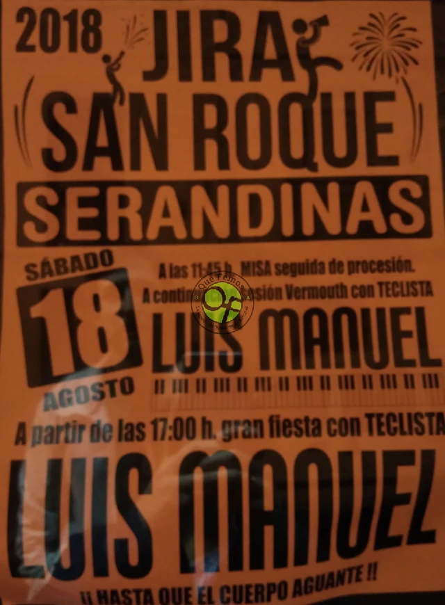 Jira de San Roque 2018 en Serandías