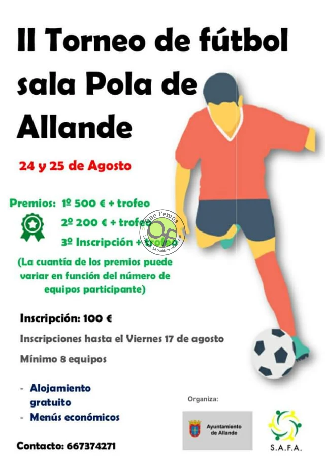II Torneo de Fútbol Sala Pola de Allande 2018
